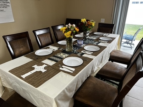 Gathering round the table